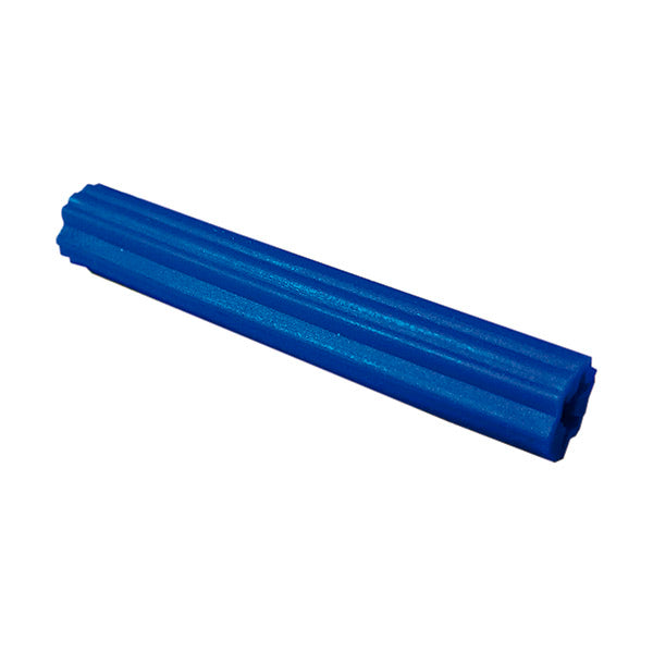 TACO PLASTICO AZUL 5/16"X2" millar