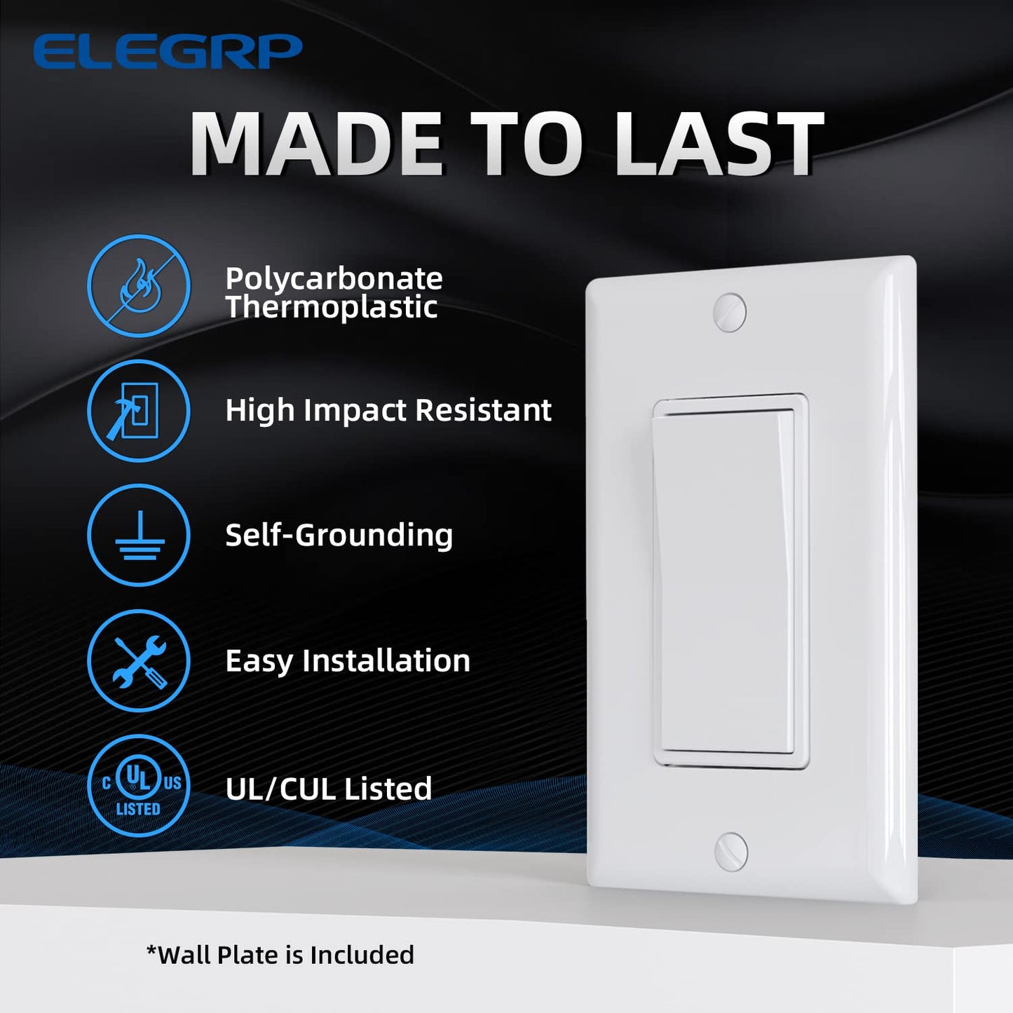 INTERRUPTOR DECORA 3 VIAS 15A BLANCO