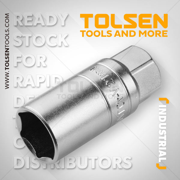 SOCKET CON MANDO DE 3/8" PARA BUJIA