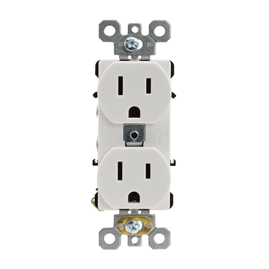 TOMACORRIENTE DOBLE 15A GRADO COMERCIAL (C240)