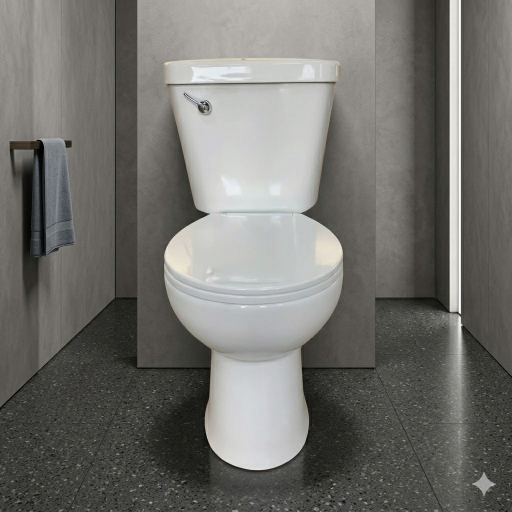 Inodoro Platinum dos piezas Blanco Redondo Inpasa