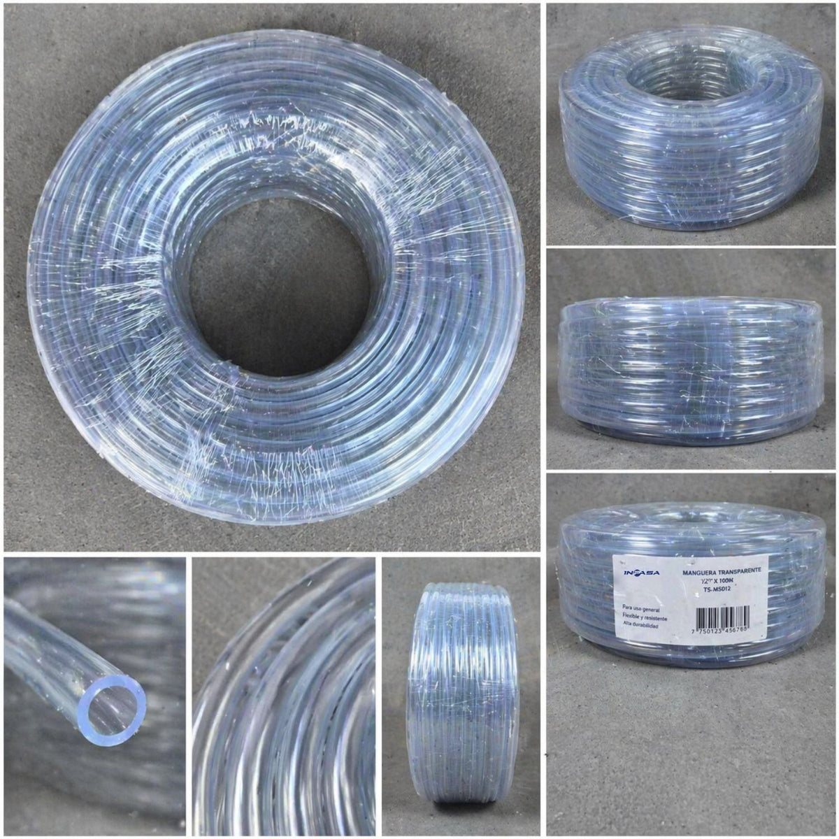 MANGUERA PVC PARA NIVEL 3/8"X100M
