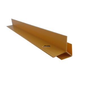 Ángulo externo para cielo raso de PVC en color Caoba.
