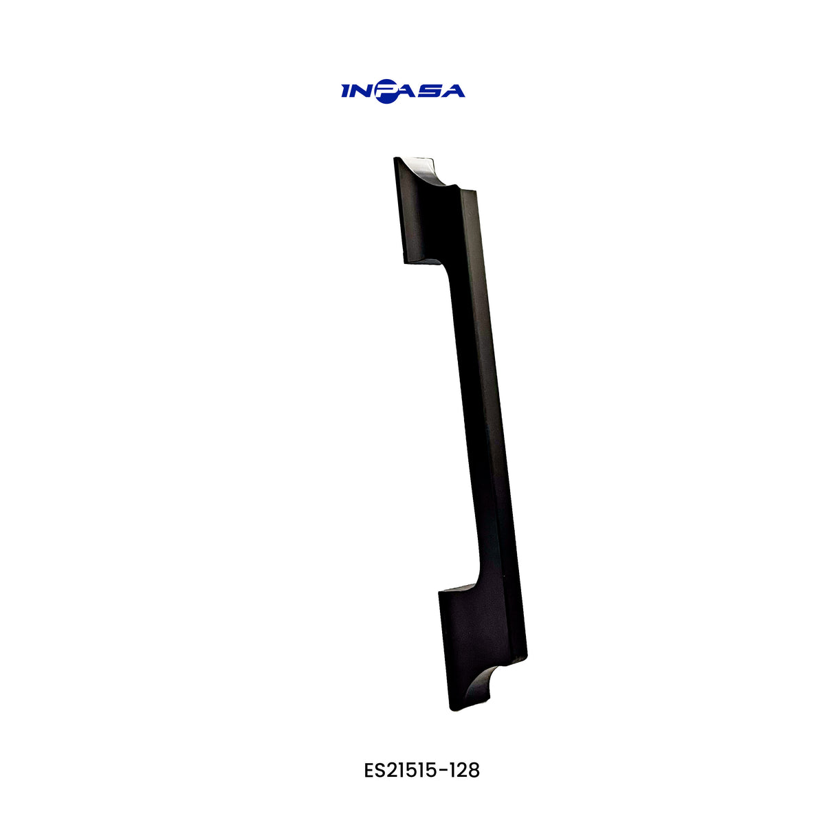 TIRADOR BARRA NEGRO 128MM