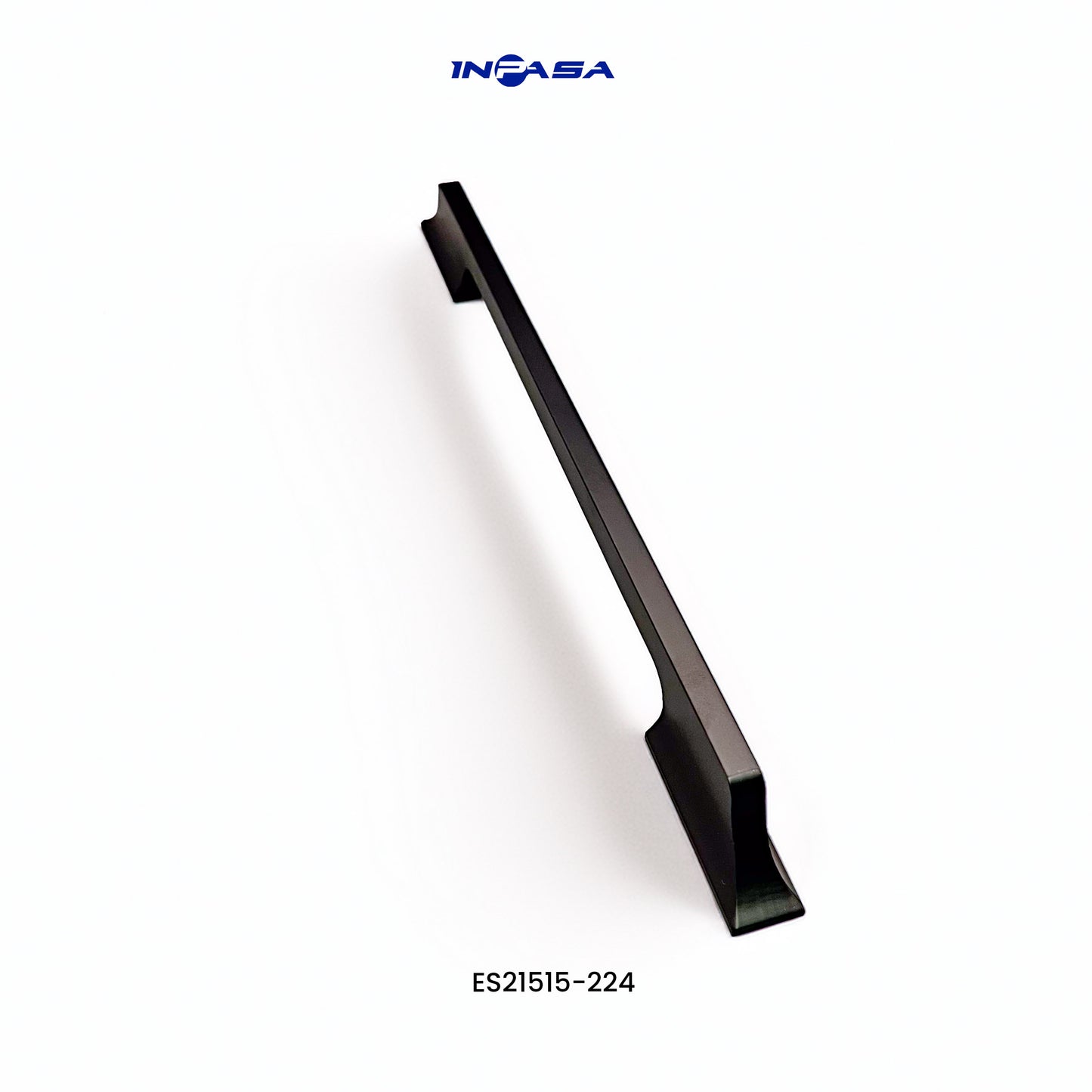 TIRADOR BARRA NEGRO 224MM