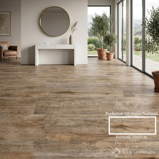 Parketon Olympia Natural 20X61 (C1.61mt2)