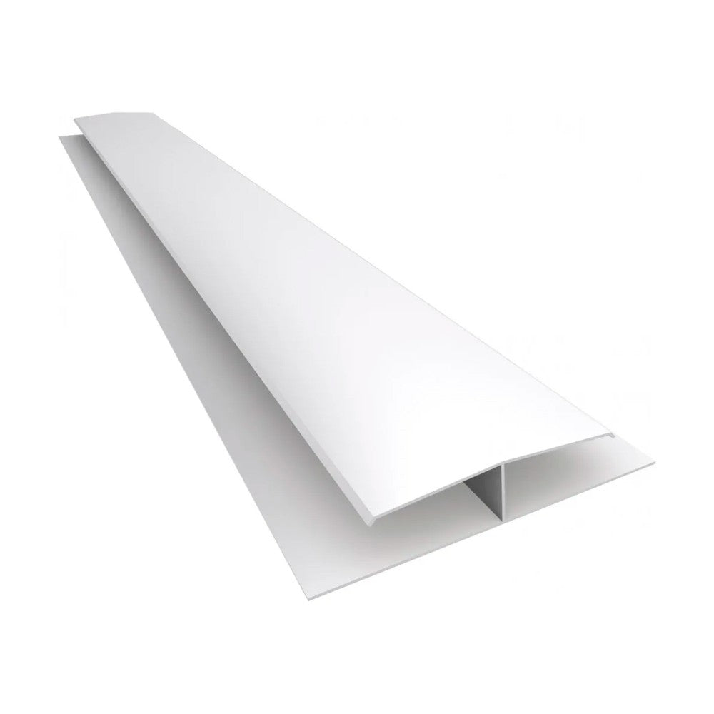 Unión para lámina de cielo raso PVC en color Blanco.
