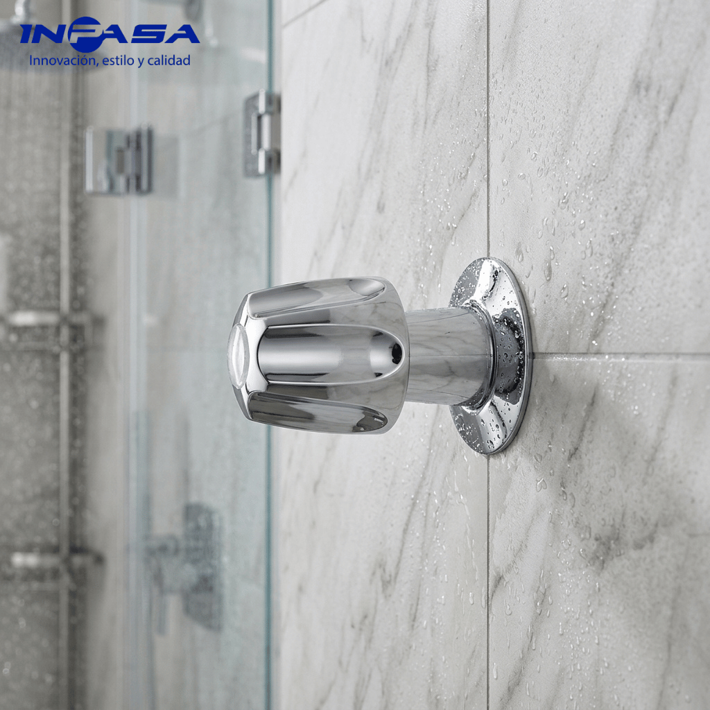 Llave de Baño Bronce Sencilla 1/2" Completa Inpasa tolsen