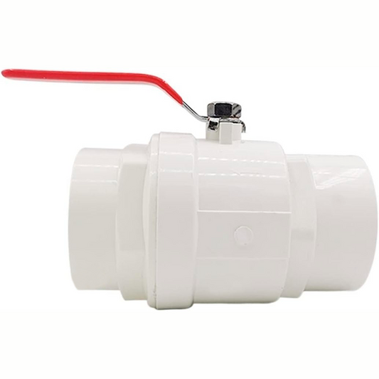 LLAVE DE PASO CON MANGO METAL 4"