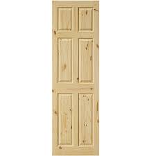 Puerta de Pino 2'X7' 6 Paneles Inpasa