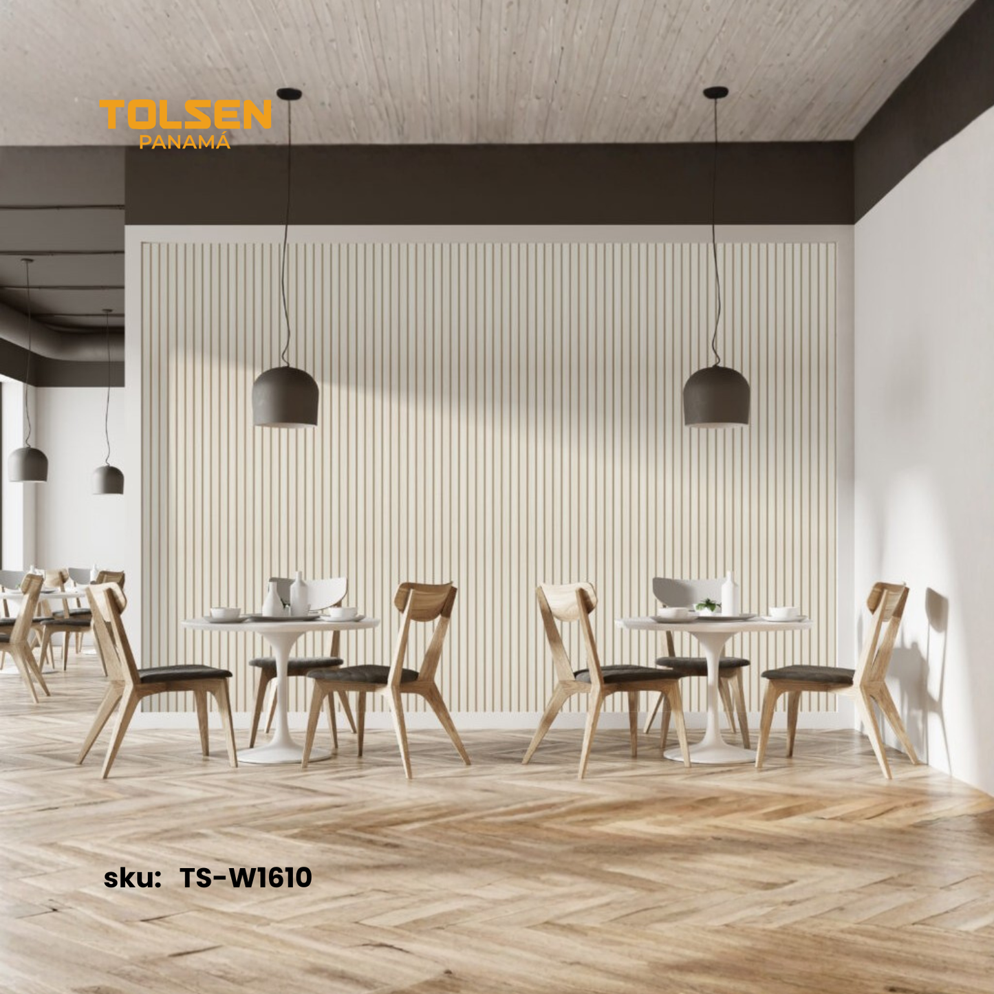 Revestimiento Wpc Avena Para Pared 24x160x2900mm