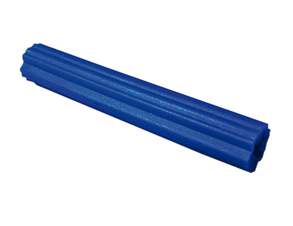 TACO PLASTICO AZUL 5/16"X2" (PAQ 100)