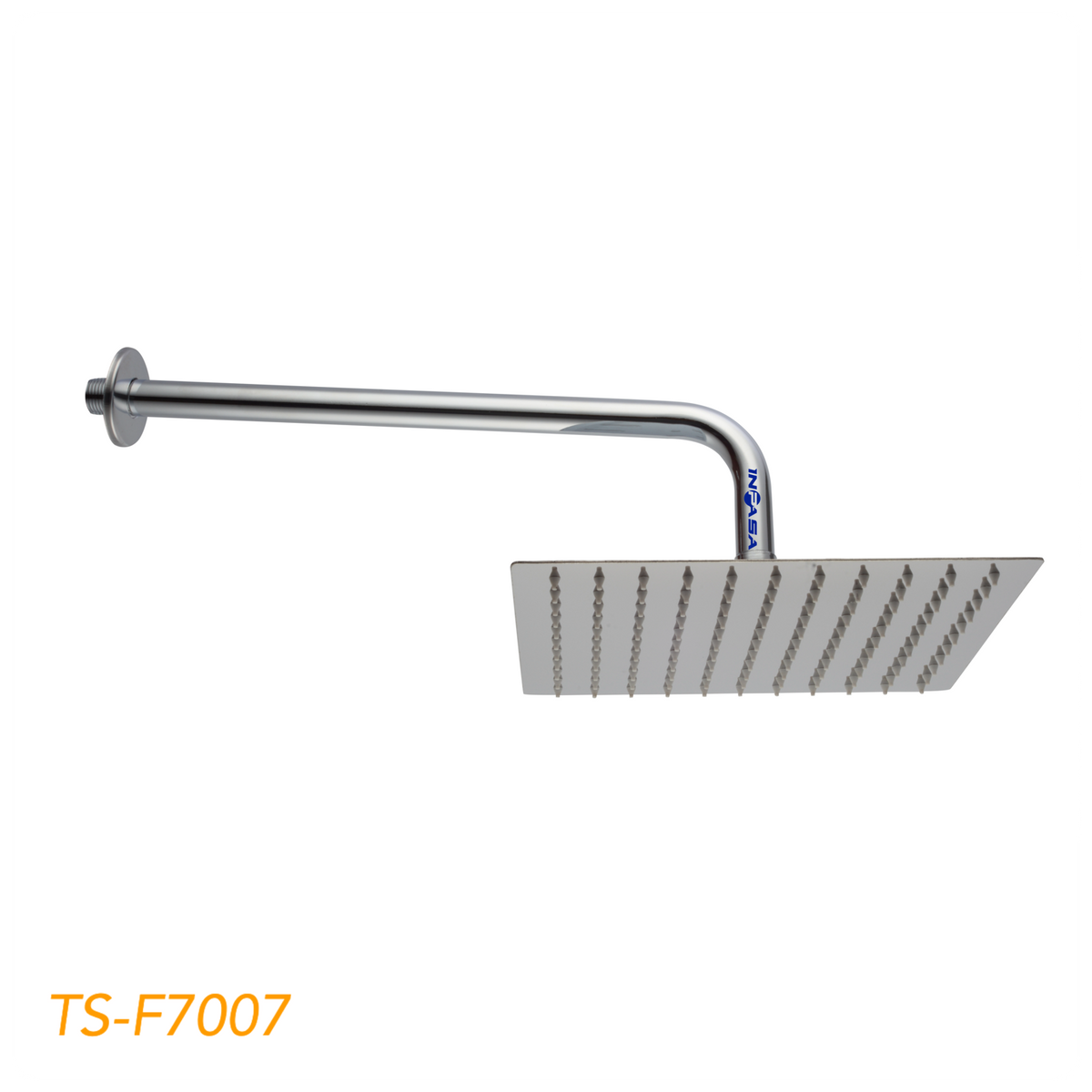 REGADERA CUADRADA TIPO LLUVIA 10"