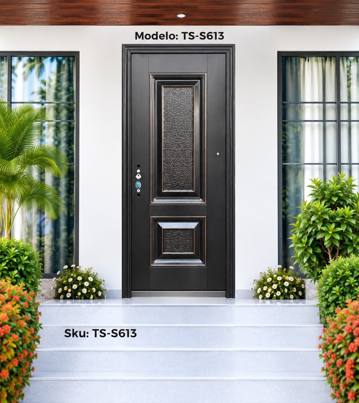 Puerta de Seguridad Copper Gold S613L
