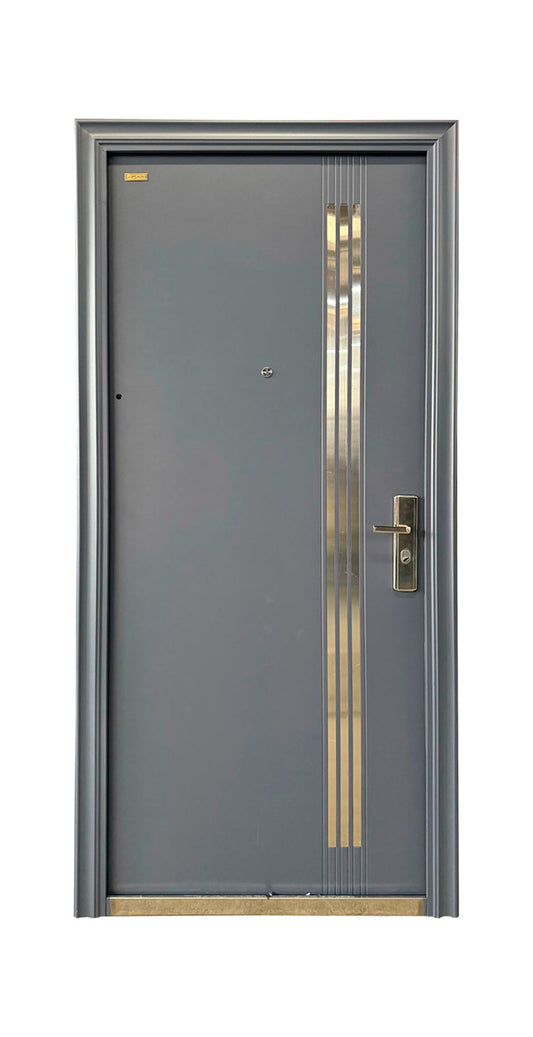 PUERTA DE SEGURIDAD GOLD GREY DER.