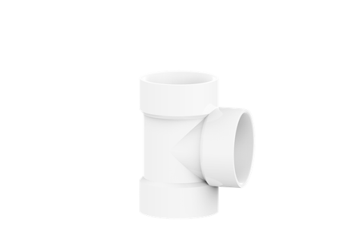 TEE SANITARIA LIVIANA 3" CORTA (C36)