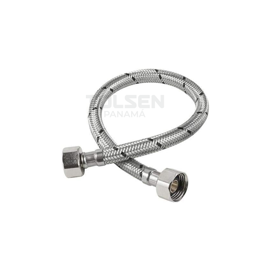 TUBO ABASTO ACERO 1/2"X1/2"INPASA