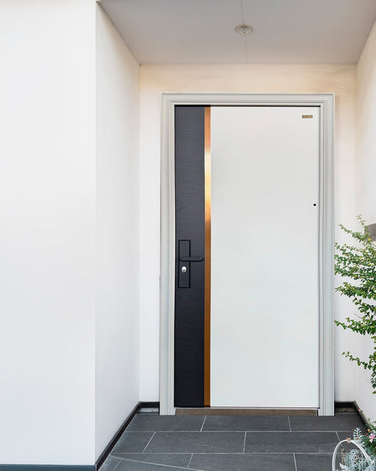 PUERTA DE SEGURIDAD WHITE GREY IZQ.