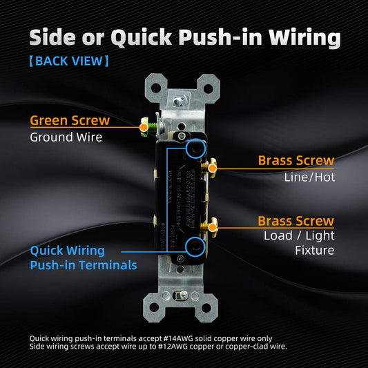 INTERRUPTOR SENCILLO 15A IVORY (C240)
