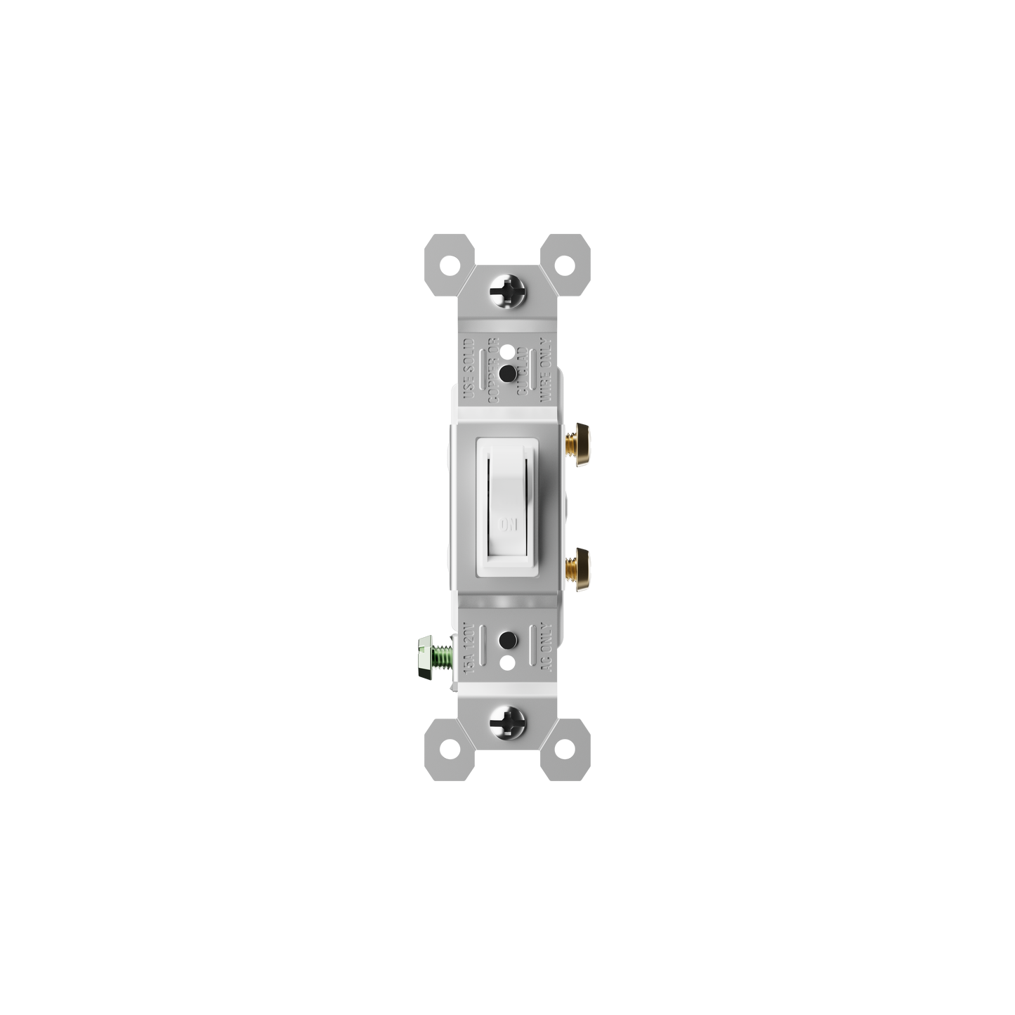 INTERRUPTOR SENCILLO 15A BLANCO (C240)