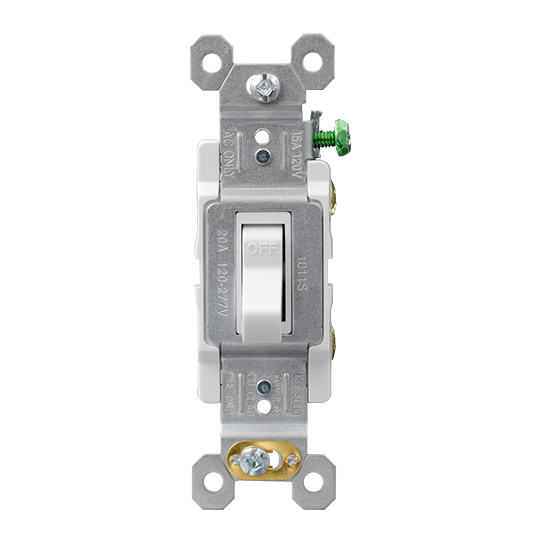 INTERRUPTOR SENCILLO 15A GRADO COMERCIAL (C240)