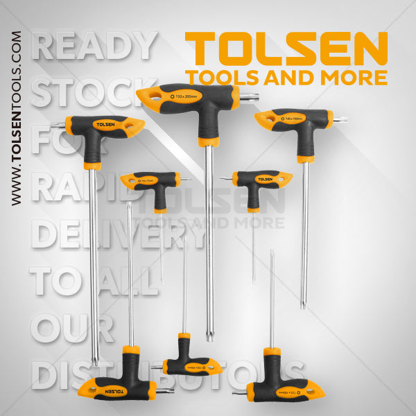 LLAVE TORX MANGO ERGONOMICO 8PZ