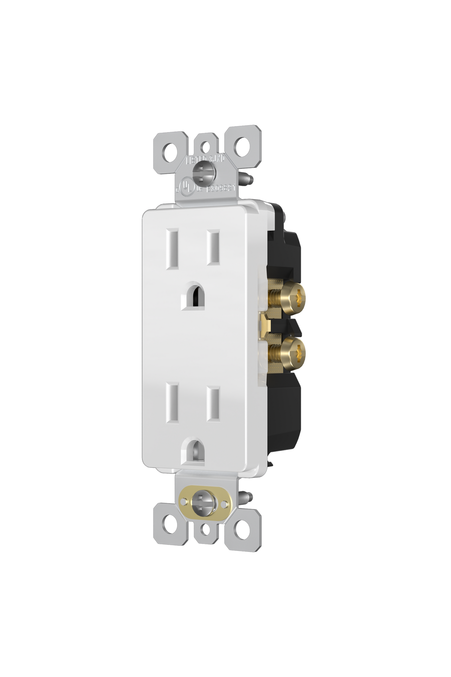 Tomacorriente Doble Decora 15A Blanco (C240)
