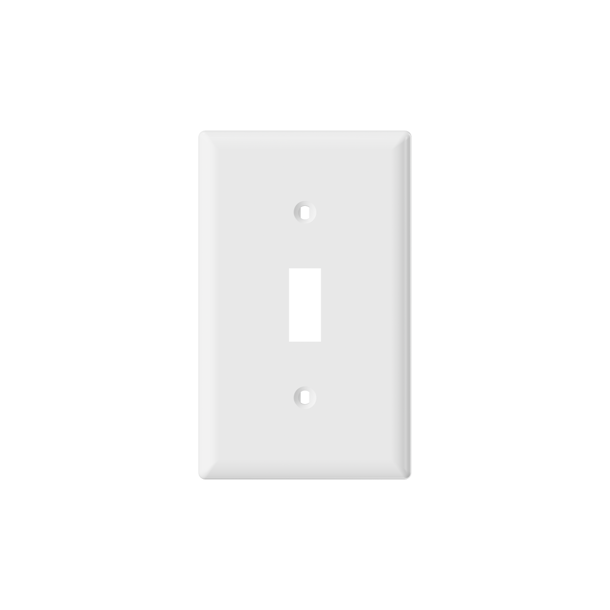 TAPA PARA INTERRUPTOR SENCILLO BLANCO