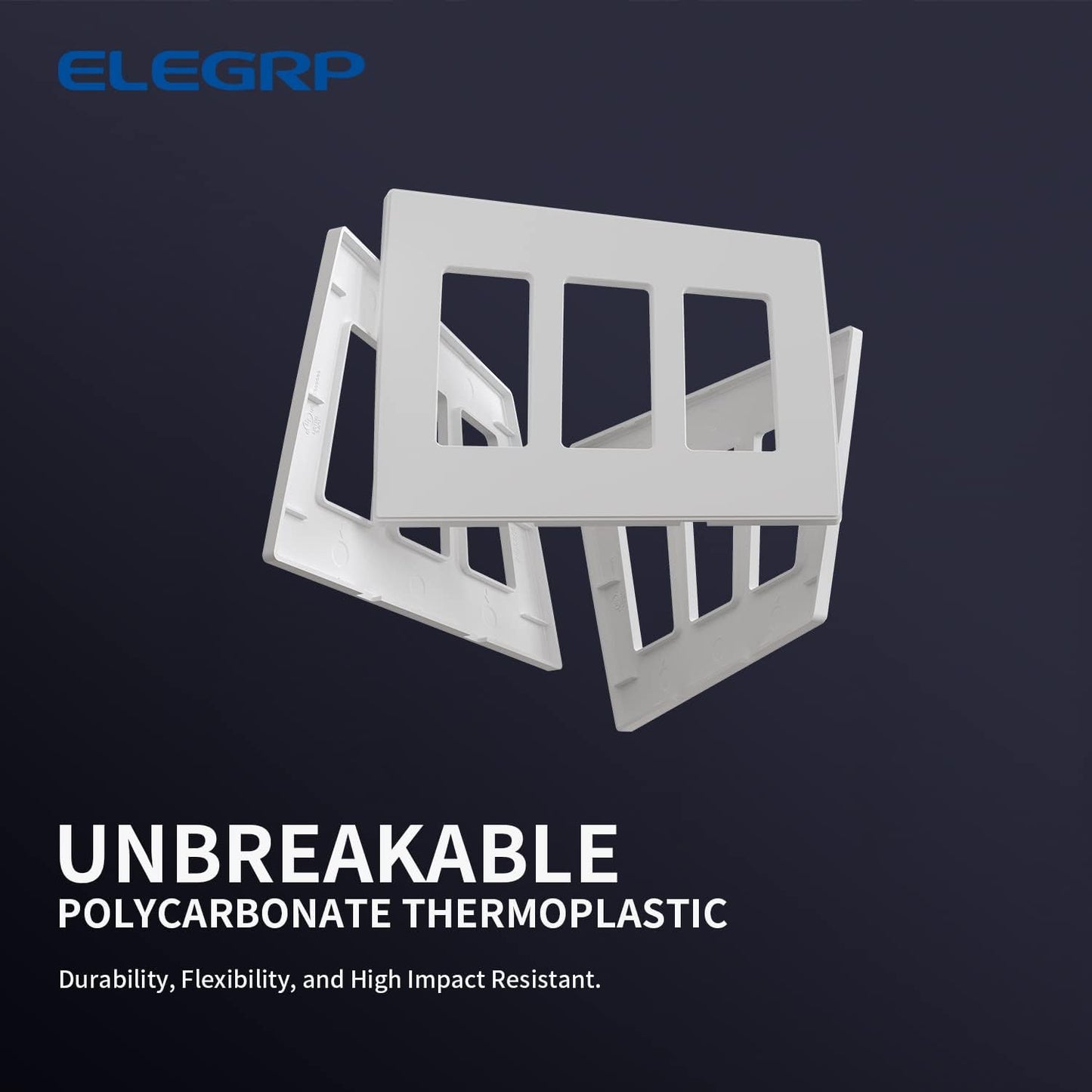 TAPA PLASTICA DECORA SIN TORNILLO 3 GANG C180)
