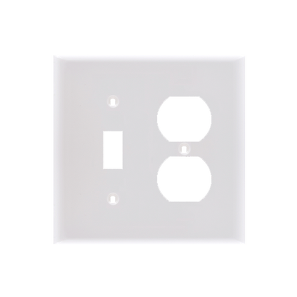 TAPA PARA INTERRUPTOR Y TOMA DOBLE (C100)
