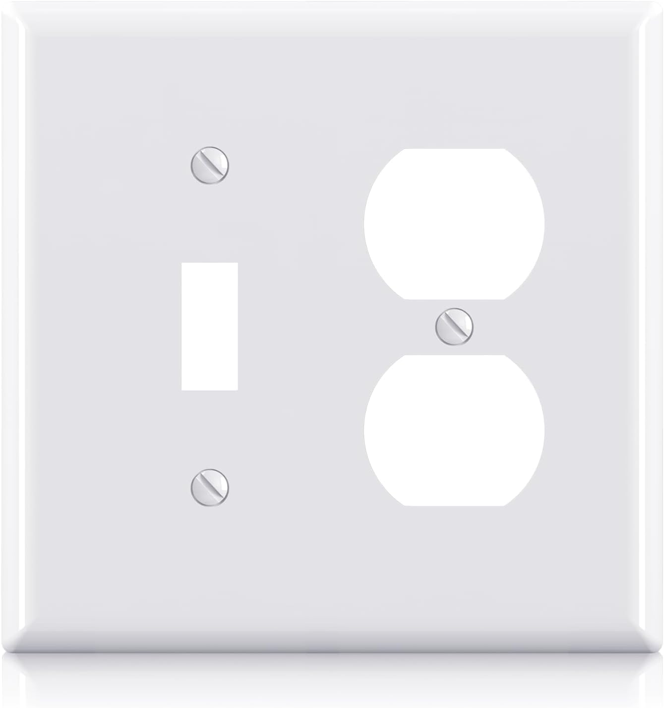 TAPA PARA INTERRUPTOR Y TOMA DOBLE (C100)