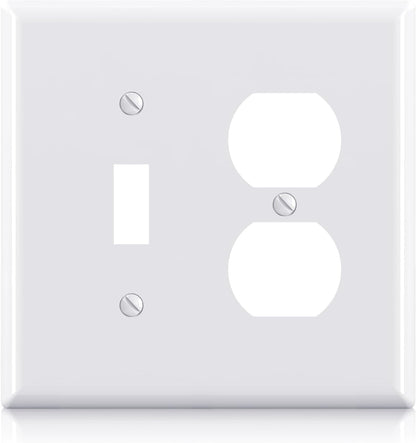 TAPA PARA INTERRUPTOR Y TOMA DOBLE (C100)