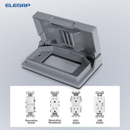 TAPA PLASTICA DECORA WP PARA INTEMPERIE (C120)