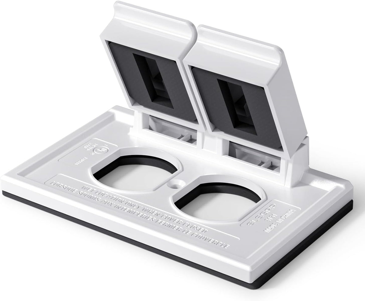 TAPA PLASTICA DOBLE WP PARA INTEMPERIE  (C120)