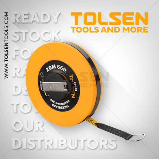 CINTA METRICA DE FIBRA VIDRIO 50M