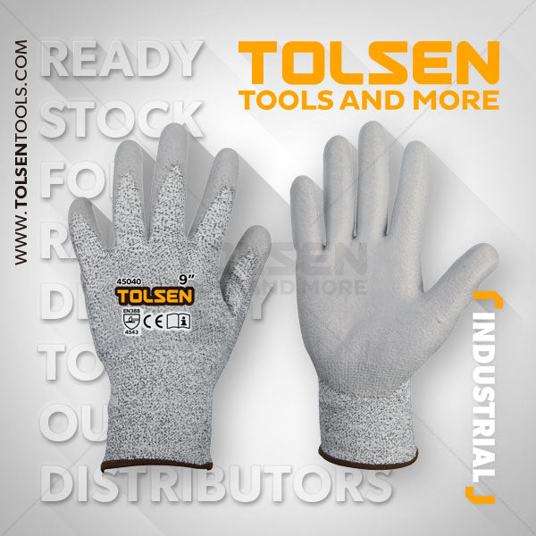 GUANTES DE  PROTECCION ANTI CORTE Level 5 (INDUSTRIAL)
