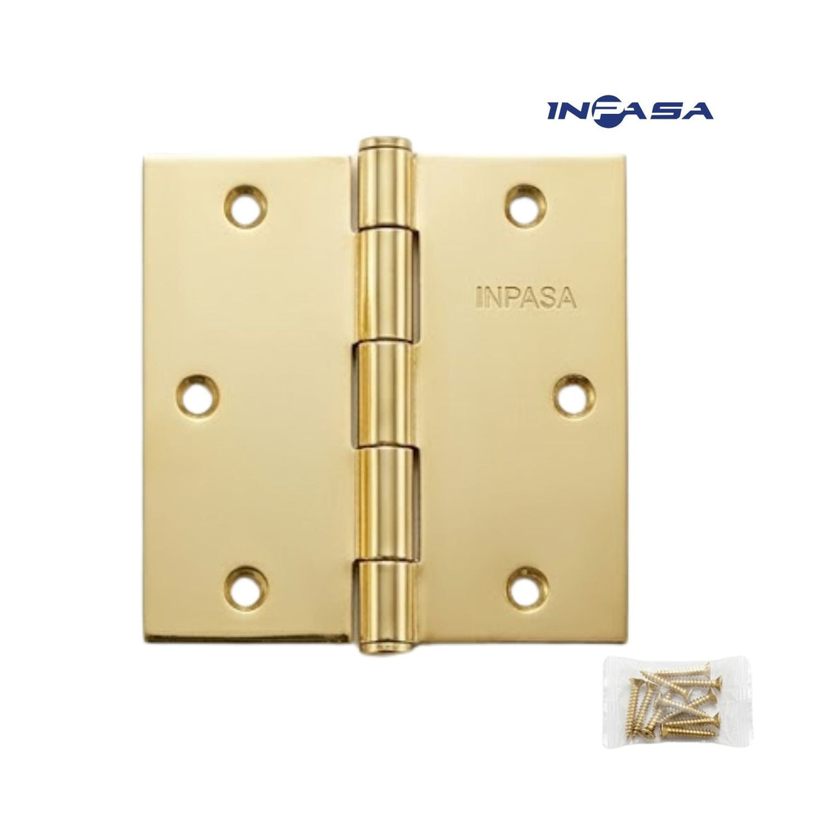 BISAGRA DORADA 4"X4"