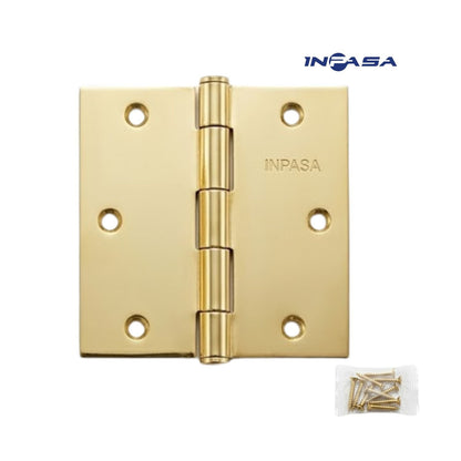 BISAGRA DORADA 4"X4"