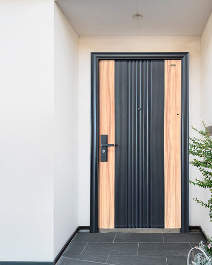 PUERTA DE SEGURIDAD WOOD GREY IZQ.