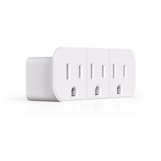 ADAPTADOR PARA TOMA CON 3 SALIDA BLANCO (C120)