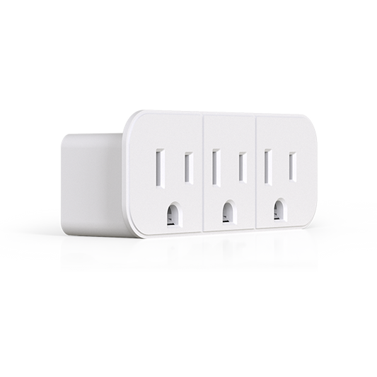 ADAPTADOR PARA TOMA CON 3 SALIDA BLANCO (C120)