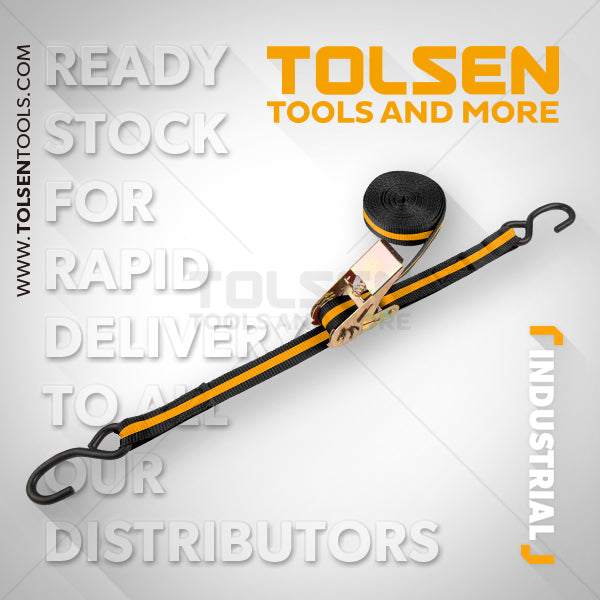 RATCHET TIE DOWN 25mm*5M  (INDUSTRIAL)