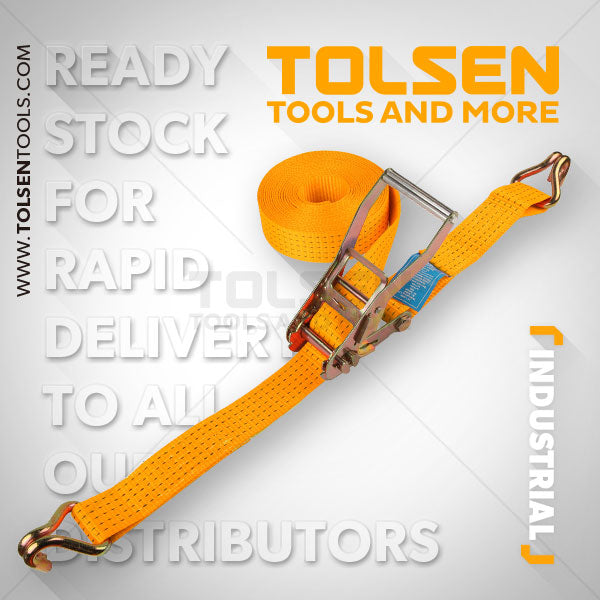RATCHET TIE DOWN 50mm*9M  (INDUSTRIAL)