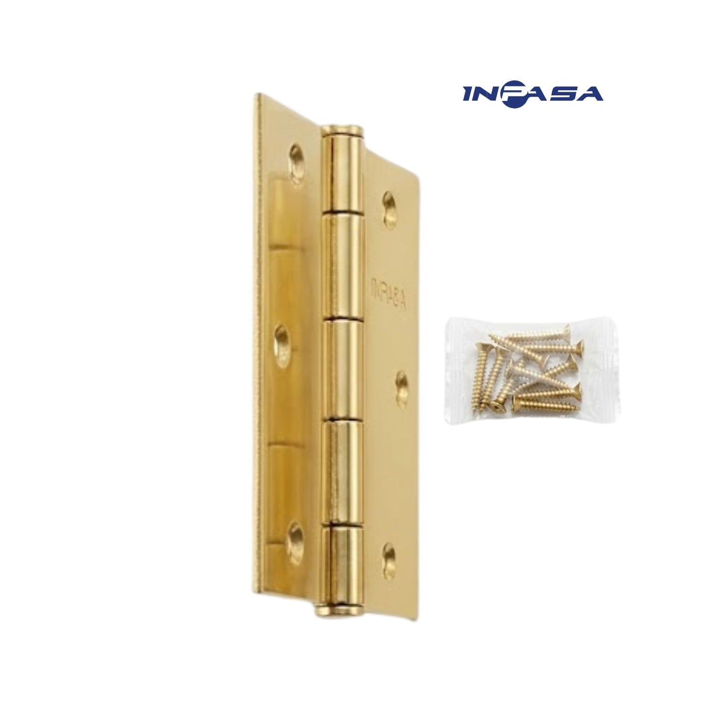 BISAGRA DORADA 3-1/2"X3-1/2"