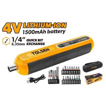 DESTORNILLADOR INALÁMBRICO DE 4 V