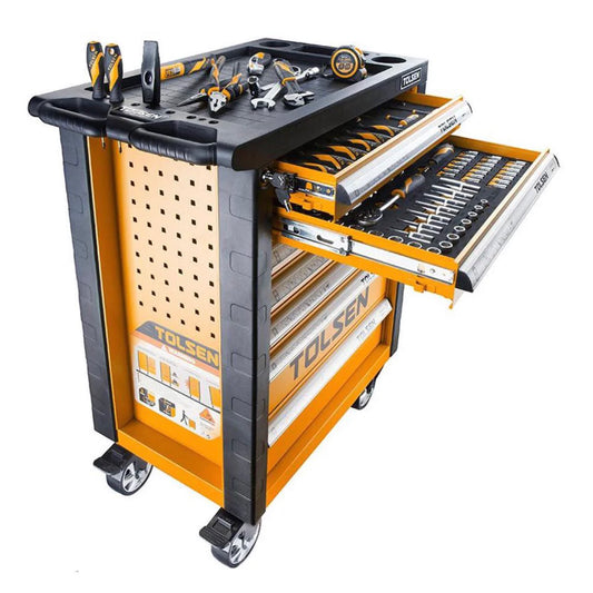CARRETE CON HERRAMIENTA 179PCS