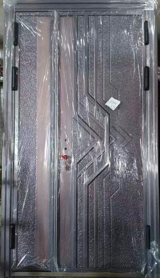 PUERTA ALUMINIO PAÑO Y MEDIO