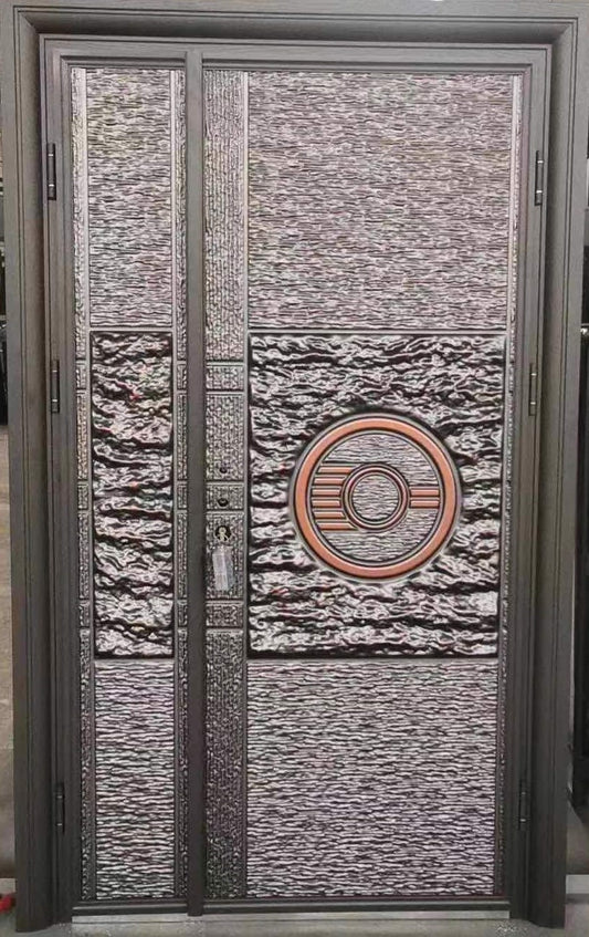 PUERTA ALUMINIO PAÑO Y MEDIO