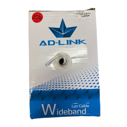 CABLE UTP CAT6 COBRE AZUL AD-LINK