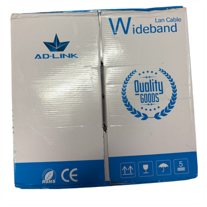 CABLE UTP CAT6 COBRE AZUL AD-LINK